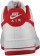 Nike Air Force 1 Low Weiß/Rot Herren Basketballschuhe