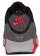 Nike Air Max 90 Essential Damen Turnschuhe Schwarz/University Rot/Dunkel Grau/Wolf Grau