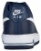 Herren Nike Air Force 1 Low Weiß-Midnacht Marine Sportschuhe