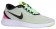 Nike Free Rn Weiß/Schwarz/Volt/Rosa Blast Damen-Laufschuh