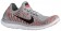 Nike Free 4.0 Flyknit Wolf Grau/Hyper Orange/Weiß/Schwarz Damen Sportschuhe