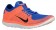 Nike Free 4.0 Flyknit Herren Trainingsschuhe Game Royal/Hyper Crimson/Schwarz