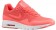 Nike Air Max 1 Ultra Moire Damen Laufschuhe Hot Lava/Weiß