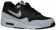 Nike Air Max 1 Essential Damen Laufschuhe Schwarz/Rein Platin/Taube Grau