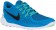 Nike Free 5.0 2015 Blau Lagoon/Voltage Grün/Copa/Schwarz Damen Trainingsschuhe
