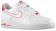 Nike Air Force 1 Low Weiß Rot Herren Athletic Shoes