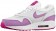 Nike Air Max 1 Essential Weiß/Fuchsie Blitzen  Damenschuh