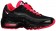 Damen Nike Air Max 95 Schwarz/Weiß/Siren Rot Laufschuhe
