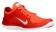 Nike Free 4.0 Flyknit Hell Crimson/University Rot/Gesamt Orange/Weiß Herrenschuh