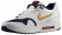 Nike Air Max 1 Essential Weiß/Metallic Gold/Midnacht Marine Herrenschuh