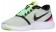 Nike Free Rn Weiß/Schwarz/Volt/Rosa Blast Damen-Laufschuh