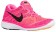 Nike Flyknit Lunar 3 Rosa Blast/Feuerberry/Laser Orange/Schwarz Damen Schuhschaft