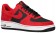 Nike Air Force 1 Low Rot/Schwarz Herren Sportschuheschuhe