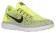 Herren Nike Free Rn Distance Volt/Dunkel Grau/Wolf Grau/Schwarz Runningschuh