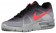 Nike Air Max Sequent Herren Laufschuh Metallic Silber/Schwarz/Dunkel Grau/Hell Crimson