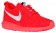 Nike Roshe One Flyknit Nm Herren Laufschuhe Hell Crimson/University Rot/Weiß