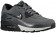 Nike Air Max 90 Damen Turnschuhe Rein Platin/Schwarz/Dunkel Grau