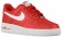 Nike Air Force 1 Low Rot/Weiß Herren Sneaker