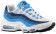 Nike Air Max 95 No Sew Herren Running Schuhe Weiß/Foto Blau/New Schiefer/University Blau