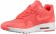 Nike Air Max 1 Ultra Moire Damen Laufschuhe Hot Lava/Weiß