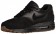 Nike Air Max 1 Essential Damen Running Schuhe Schwarz/Gum Mittel Braun