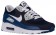 Nike Air Max 90 Ultra Essential Herren Turnschuhe Obsidian/Weiß/Küsten Blau/Wolf Grau