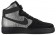 Nike Air Force 1 High Premium Metallic Silber/Schwarz Damen Sneakers