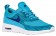 Nike Air Max Thea Frequency Print Damen Laufschuhe Gamma Blau/Dunkel Royal Blau/Weiß/Rio Knickente
