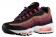 Nike Air Max 95 Jacquard  Herrenschuh Schwarz/Metallic Silber/Anthrazit/Gesamt Orange
