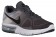 Nike Air Max Sequent Herren Laufschuhe Dunkel Grau/Schwarz/Rein Platin/Metallic Platin
