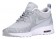 Damen Nike Air Max Thea Print Rein Platin/Weiß/Metallic Silber Running Schuhe