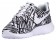 Nike Roshe One Print Weiß/Schwarz Damen Laufschuhe