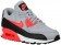Nike Air Max 90 Essential Wolf Grau/Infrarot/Schwarz/Weiß Damen Turnschuhe