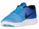 Nike Free Rn Herren Runningschuh Blau Glühen/Rennfahrer Blau/Hell Crimson/Schwarz